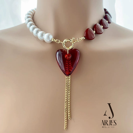 Collar Pasion Perlada